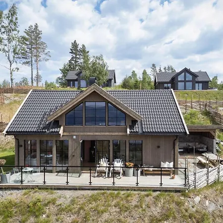 Vendégház Villa Mia - Barnevennlig - Mjosa-Utsikt - 30 Min Osl